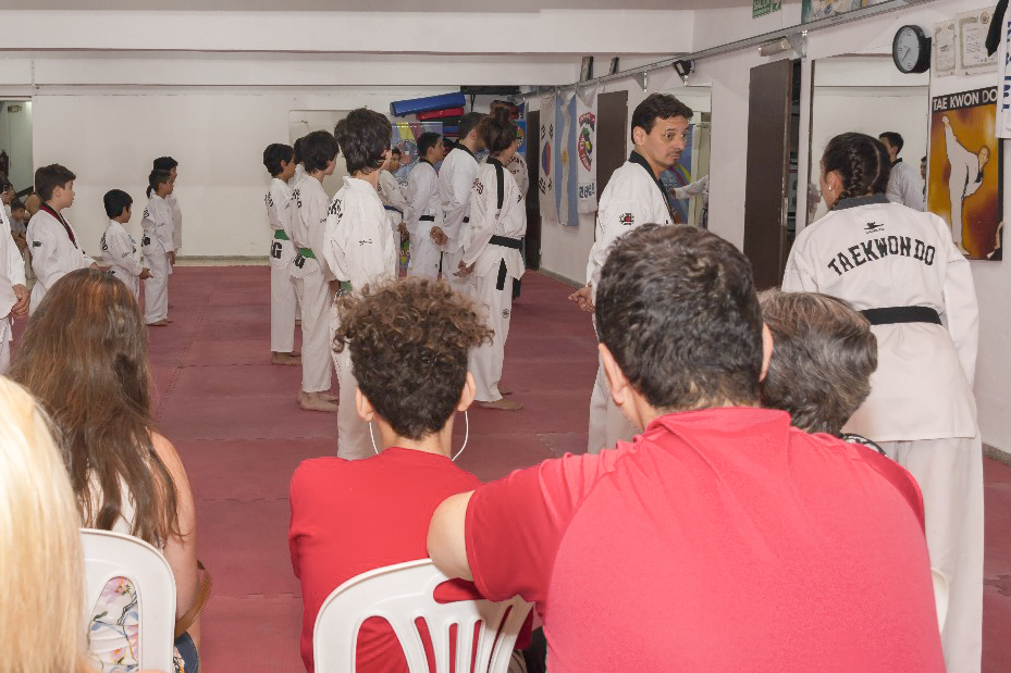 Muestra de fin de año de TaekwondoHoy